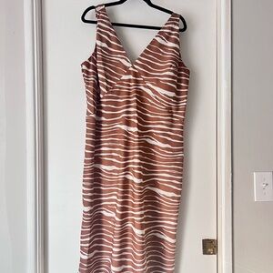 A New Day Animal Print Dress